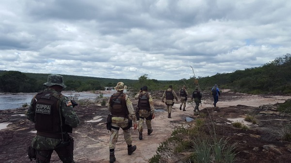 Operação Policial frustra tentativa de ocupação irregular ao Parque da Cachoeira do Buracão, em Ibicoara