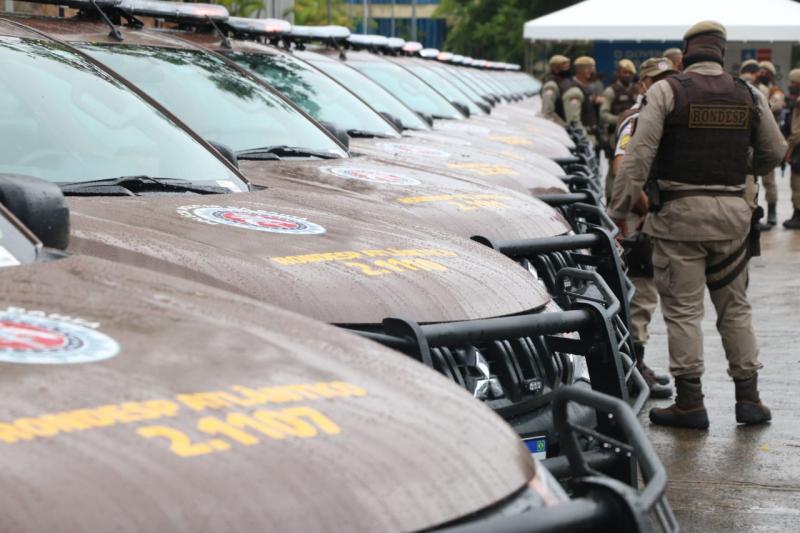 Unidades da PM-BA contarão com novas viaturas