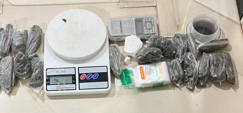 Polícia Militar apreende droga durante patrulhamento em Ibicoara, Chapada Diamantina