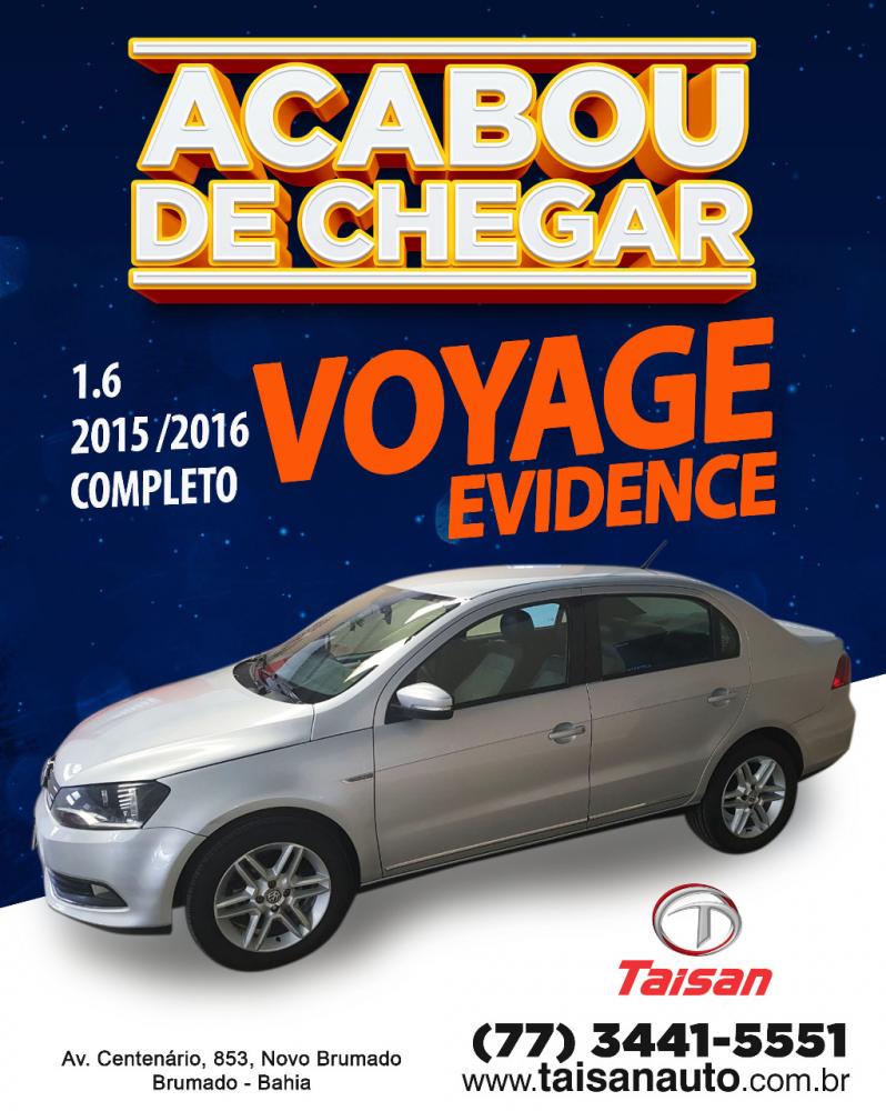Acabou de chegar na Taisan Auto o Voyage Evidence 