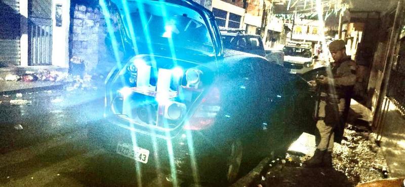 Festas tipo paredão são encerradas pela PM