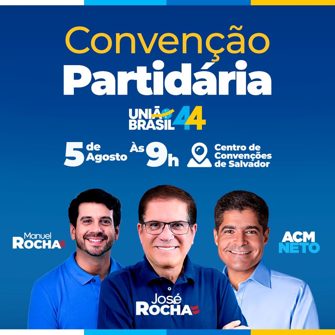 Convenção que confirmará Manuel Rocha como candidato a deputado estadual acontece nesta sexta