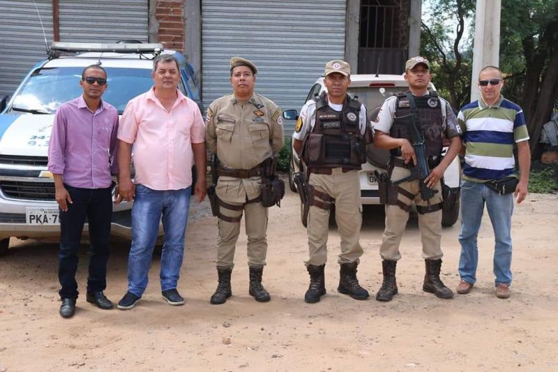 Comandante da PM visita distrito de Ibitira onde será instalado efetivo permanente