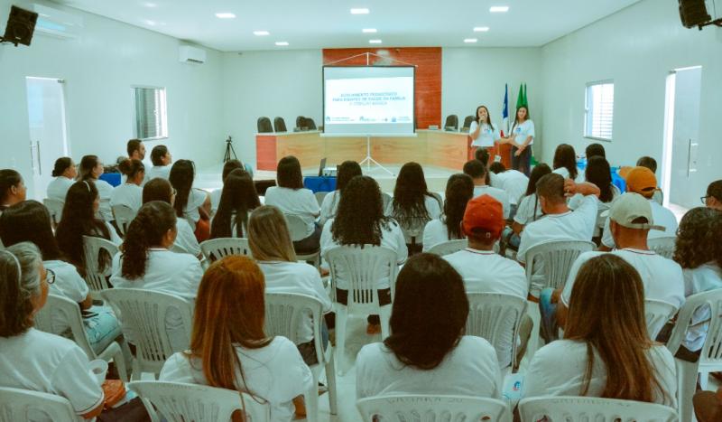 Secretária de saúde de Guajeru realiza primeira etapa do acolhimento pedagógico para profissionais de saúde da família