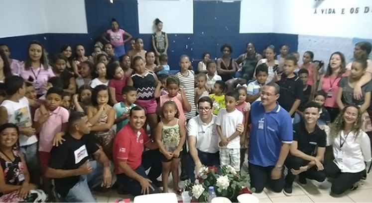 Projeto Social da Aibrum em parceria com a SESOC de Brumado é inaugurado com sucesso