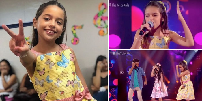 Ituaçu:  Rayne Almeida se despede do The Voice kids em grande estilo