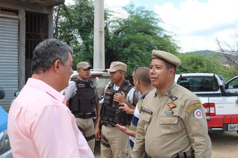 Comandante da PM visita distrito de Ibitira onde será instalado efetivo permanente