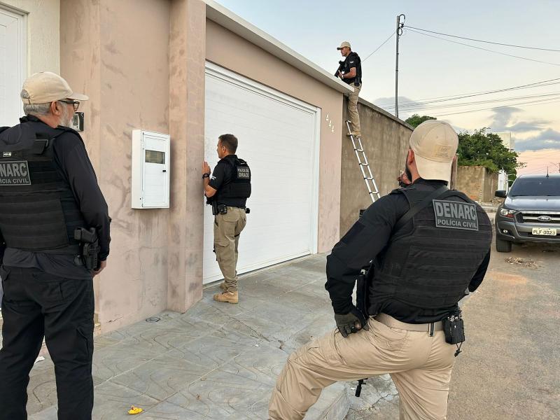 Polícia Civil realiza ação em Guanambi contra grupo criminoso do Rio de Janeiro