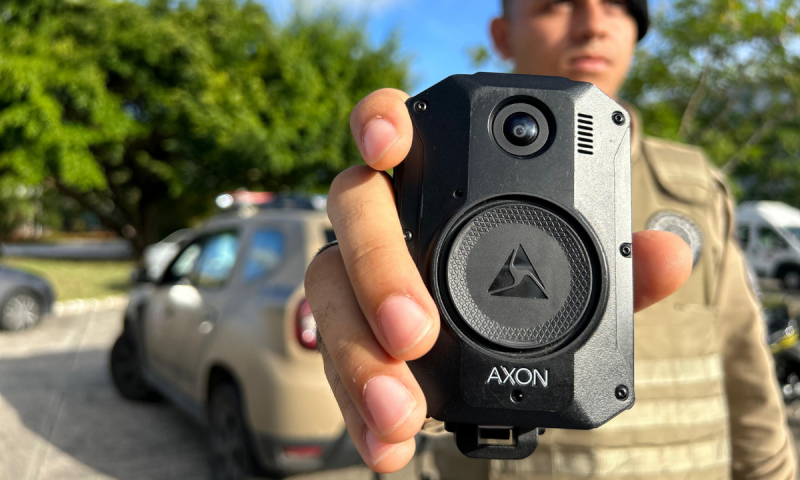 Camêras Corporais Operacionais passam a ser utilizadas pela Polícia Militar da Bahia