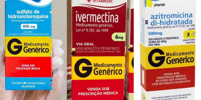 Sem eficácia comprovada, Ministério da Saúde quer distribuir ‘kit covid’ com hidroxicloroquina, azitromicina e ivermectina