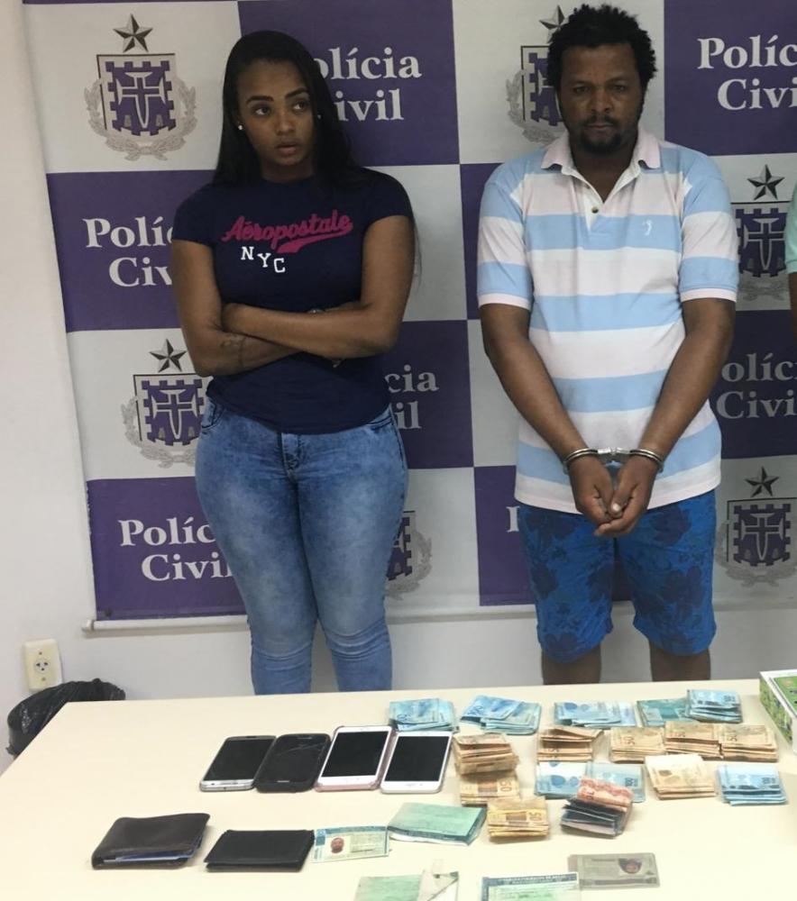 Duas pessoas são presas e R$ 16 mil são apreendidos em operação contra suborno em presídios na Bahia