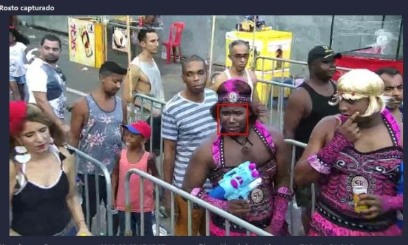 Reconhecimento facial impede entrada de homicida em circuito