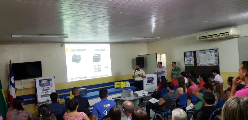Palestra sobre nova norma que substitui impressora fiscal foi realizada com empresários de Brumado