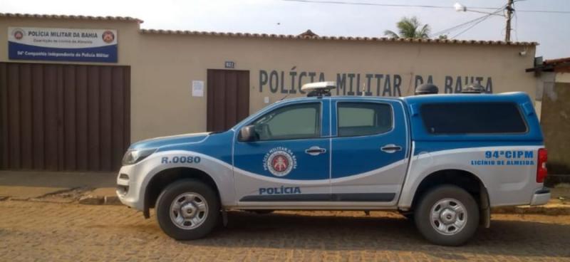 Homem com mandado de prisão em aberto em Jequié é preso durante abordagem em Licínio de Almeida
