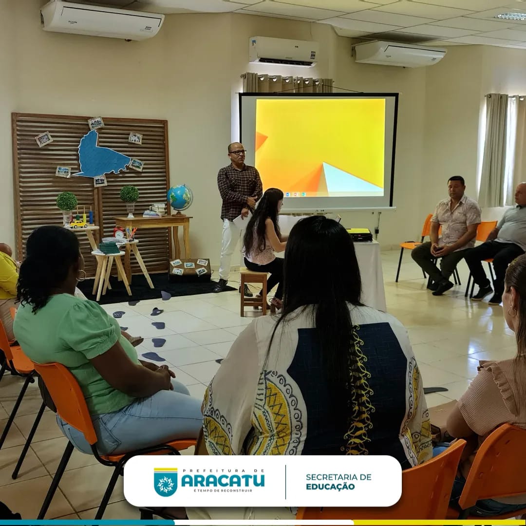 Formação da dupla gestora destaca compromisso com a aprendizagem efetiva em Aracatu