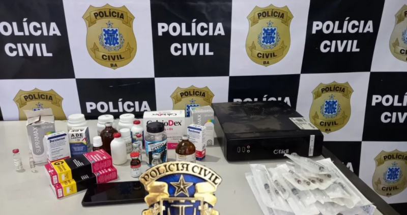 Operação contra venda de anabolizantes prende uma pessoa em Guanambi