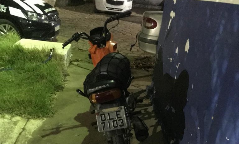 Menor é apreendido após realizar manobras perigosas em Livramento de Nossa Senhora
