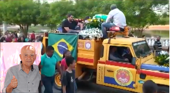 Corpo do prefeito de Ibiassucê é enterrado sob forte comoção; vice decreta luto de sete dias