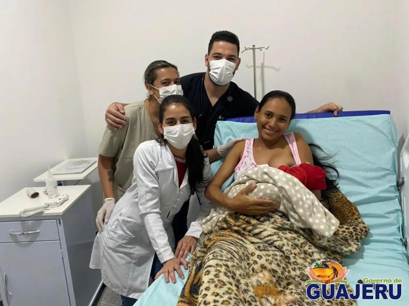 Primeiro parto é realizado na sala de parto Carol Farias recém inaugurada em Guajeru