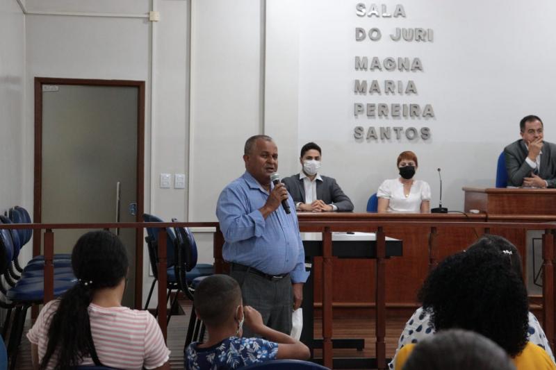 Brumado: Audiência no Fórum Juíza Leonor Abreu discute comportamento dos alunos da rede municipal de educação