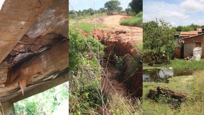 Danos causados por fortes chuvas leva prefeito de Rio do Antônio a decretar Situação de Emergência