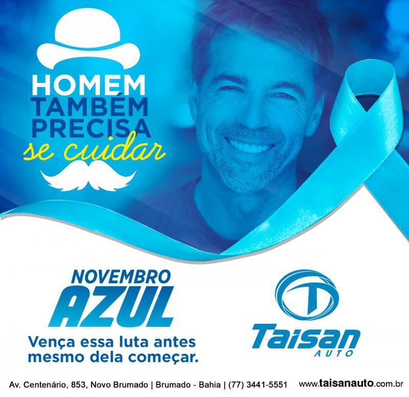 Equipe Taisan Automóveis na luta do Novembro Azul
