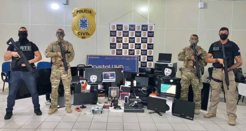 Sudoeste da Bahia: Operação ‘Laranja’ age contra crimes de tráfico de drogas sintéticas, comércio ilegal de armas de fogo, furto e outros 