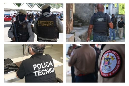 Bahia inicia vacinação de policiais e bombeiros contra o coronavírus