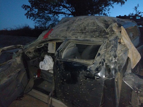 Acidente na rodovia que liga Livramento a Paramirim deixa uma vítima fatal e quatro feridos