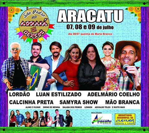 A tradição continua: São Pedro de Aracatu tem atrações confirmadas; confira a programação