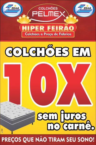 Hiper feirão de colchões na Zema, preços imbatíveis!