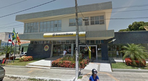 Agência do Banco do Brasil para atendimento devido à greve de vigilantes