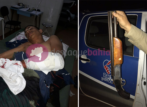 Bandido se assusta ao vê sua imagem refletida no espelho durante assalto e efetua tiro que atinge o seu próprio braço