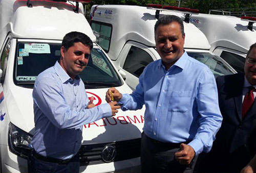 Barra da Estiva é contemplada com ambulância pelo governo do Estado