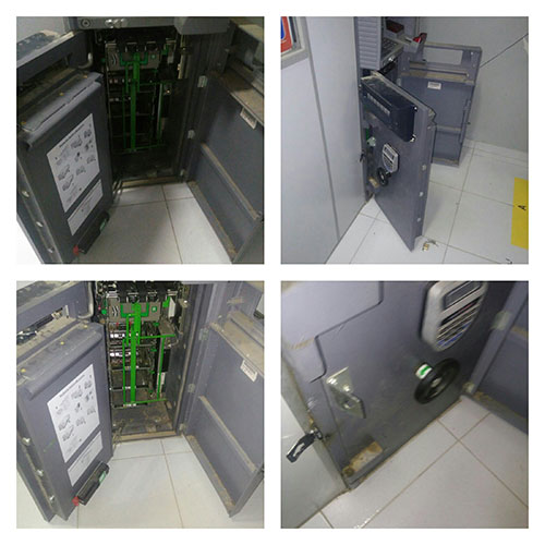 Caixa Eletrônico do Bradesco de Aracatu é violado todo dinheiro furtado