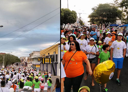 Caminhada Passos que Salvam foi realizada em Brumado