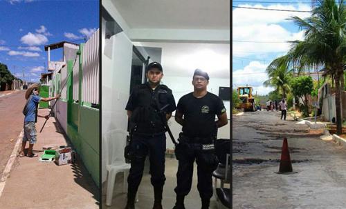 Em Caraíbas com menos de um mês de mandato prefeito já mostra resultados