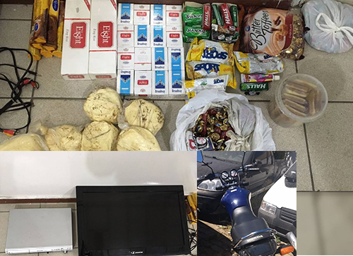 PM faz apreensões, prisões e recuperação de bens na zona rural de Conquista