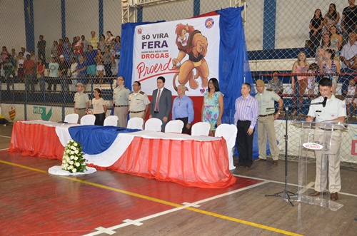 Polícia Militar realiza formatura do Programa educacional de Resistência às Drogas