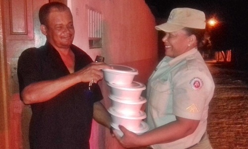 Policiais da 34ª CIPM continuam com as ações de solidariedade durante o mês de julho