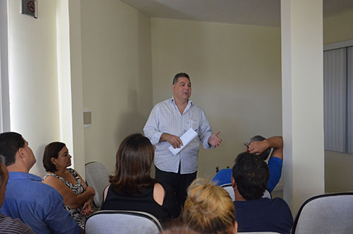 Coletiva de imprensa: Léo fala sobre modernização da câmara e problemas deixados pelo ex presidente