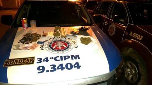 Guarda Municipal é preso em flagrante por tráfico de drogas em Barra da Estiva
