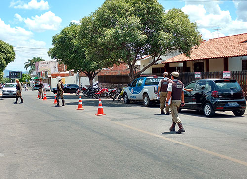 Blitzes continuam sendo intensificadas pela 34ª CIPM em Brumado