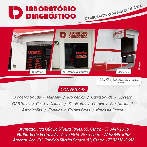 LABORATÓRIO DIAGNÓSTICO, O LABORATÓRIO DE SUA CONFIANÇA