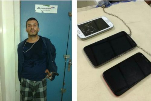 Ituaçuense é preso em Conquista por assalto à mão armada