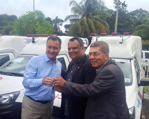 Maetinga é contemplada com ambulância pelo Governo do Estado