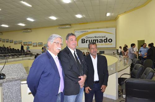 Sessão solene marca o retorno das atividades da câmara em Brumado