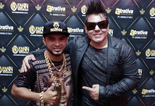 Daniel Diau se encanta com o trabalho de Fann Estourado 