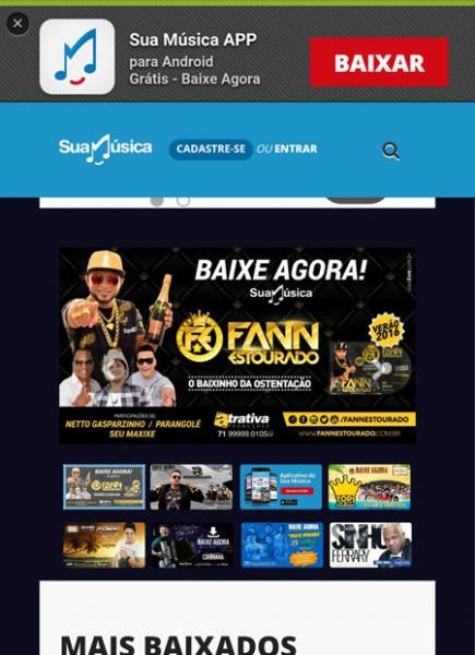 Fann Estourado, o ‘Baixinho da Ostentação’ é destaque no maior site de downloads do Brasil