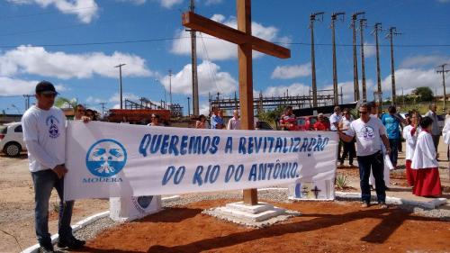 PARÓQUIA DO BOM JESUS E MODERA FAZEM A ABERTURA DA CFE EM BRUMADO